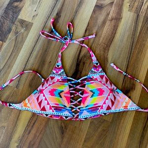 Adjustable, S/M swim top with padding